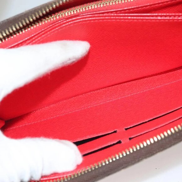 LOUIS VUITTON Monogram Yayoi Kusama Zippy Wallet Red M60450 LV Auth 132196 - Picture 15 of 16